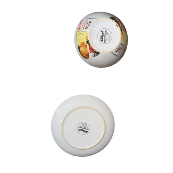 Kelloggs Frosted Flakes Ceramic Plate,Bowl & Mug Set Featuring Tony The Tiger - Picture 7 of 12